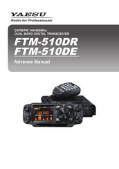 Yaesu FTM-510DE Advance Manual