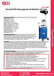 BGS technic BGS 7003 Instruction Manual