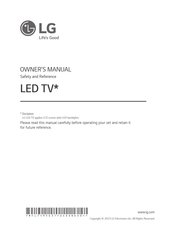 LG 32LN660HBSD.ATC Owner's Manual