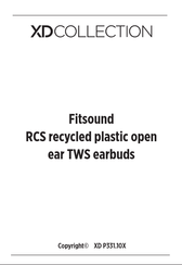 XD COLLECTION Fitsound XD P331.10 Series Manual