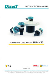 Dinel ULM-70-02 Series Instruction Manual