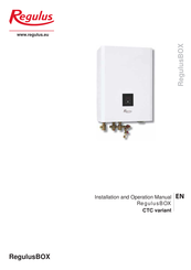Regulus RegulusBOX Installation And Operation Manual