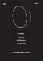 Audio Pro Business SPW-5 Manual
