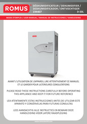 Romus D-20L User Manual