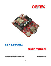 Olimex ESP32-POE2 User Manual