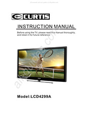 Curtis LCD4299A Instruction Manual