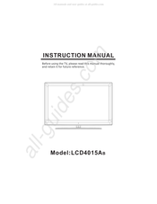 Curtis LCD4015AB Instruction Manual