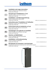 Isotherm Freeline Slim 140 Installation And Usage Instructions