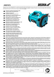 DEDRA DED7073 Instruction Manual