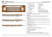 Johannus Ecclesia T-377 Quick Reference Manual