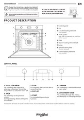 Whirlpool WOI78PU0SXA Owner's Manual