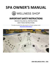 Hydropool Wellness WS103 Owner's Manual