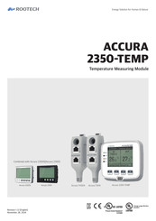 Rootech ACCURA 2350-TEMP Manual