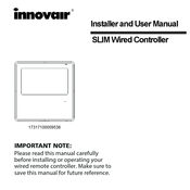 innovair SLIM 17317100009536 Installer And User Manual