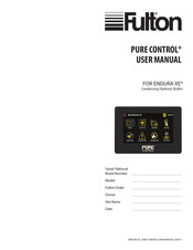 FULTON PURE CONTROL User Manual
