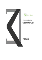 Key-Disp KD586 User Manual