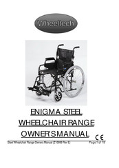 Wheeltech ENIGMA STEEL STS18 Owner's Manual