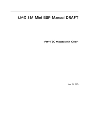 Phytec i.MX 8M Mini BSP Manual