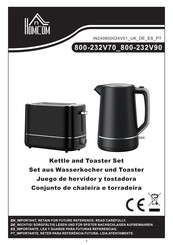 HOMCOM 800-232V70 Instruction Manual