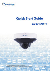GeoVision GV-GPTZ4810 Quick Start Manual