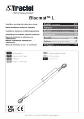 Alimak Tractel BLocmat L Installation, Operating And Maintenance Manual