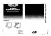 JVC AV-27CM3 Operating Instructions Manual