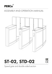 PERCo STD-02 Assembly And Operation Manual