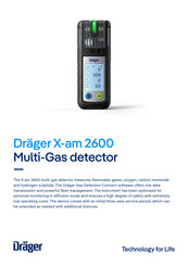 Dräger X-am 2600 Manual