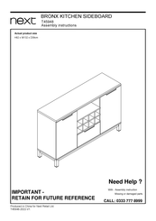 Next BRONX T45948 Assembly Instructions Manual