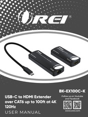 REI BK-EX100C-K User Manual