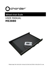 Charder MS3880 User Manual