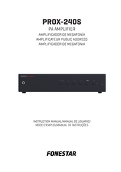 FONESTAR PROX-240S Instruction Manual