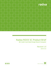 Radxa ROCK 5C Product Brief