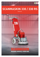 SCANMASKIN 330 RS Manual