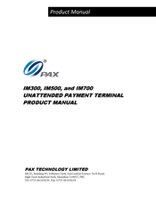 PAX IM300 Product Manual