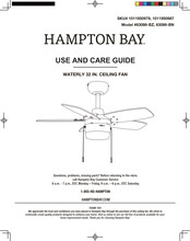 HAMPTON BAY 1011950979 Use And Care Manual