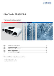 Webasto Frigo Top 24 RT-D Manual