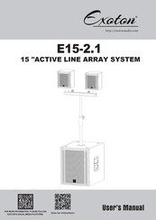 Exoton E15-2.1 User Manual