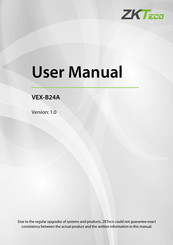 ZKTeco VEX-B24A User Manual