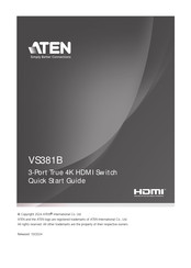 ATEN VS381B Quick Start Manual