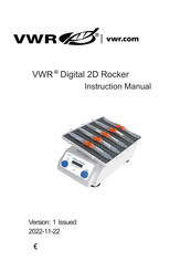 VWR Digital 2D Rocker Instruction Manual