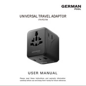 German pool UTA-PD25W User Manual