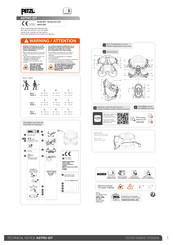 Petzl ASTRO SIT Technical Notice