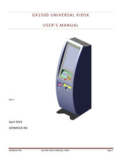 Genmega GK1500 User Manual