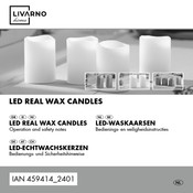 LIVARNO home HG11620A Operation And Safety Notes