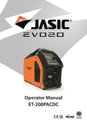 Jasic EVO 2.0 Operator's Manual