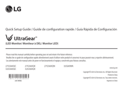 LG UltraGear 27GS60QC-B.AWFQ Quick Setup Manual