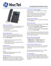 Poly Edge E220 Quick Reference Manual