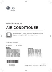 LG VM092H9 USM1 Owner's Manual