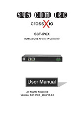 syscomtec crossXio SCT-IPCX User Manual